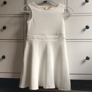 A fit and flare dress